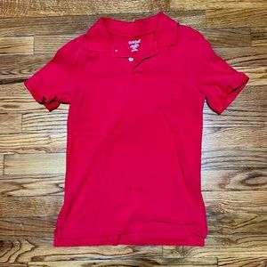 Cat & Jack Red School-wear Shirt Large (12/14)